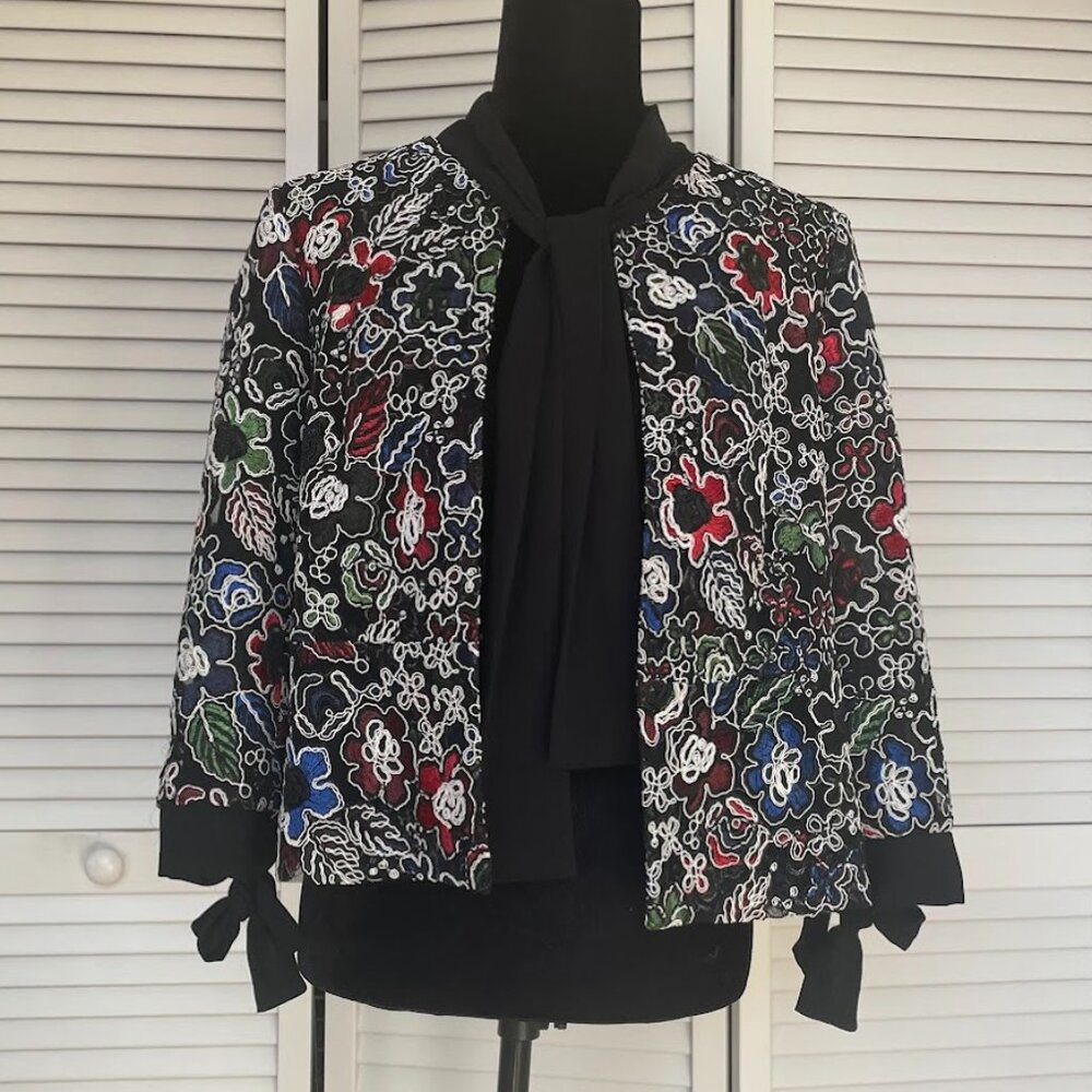 Zara Festive embroidered Jacket